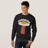 Eggstraterrestrisch met tekst trui (Voorkant volledig)