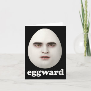 Eggward Funny Meme Kaart