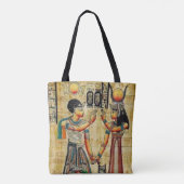 Egiptische canvas tas (Achterkant)