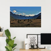 Eglinton Valley Dawn Poster (Thuiskantoor)