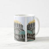 Église Alexandre Nevski, Sofia, Bulgarie Mug (Devant droit)