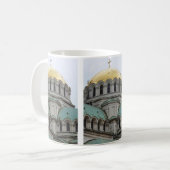 Église Alexandre Nevski, Sofia, Bulgarie Mug (Devant gauche)
