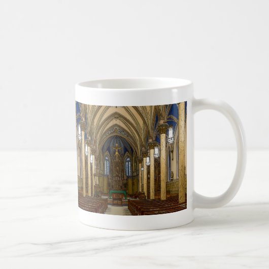 Église catholique Saint-Pierre Painty Coffee Mug (Droite)