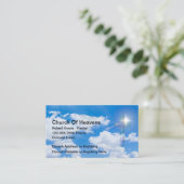 Église chrétienne Cartes de visite (Debout devant)