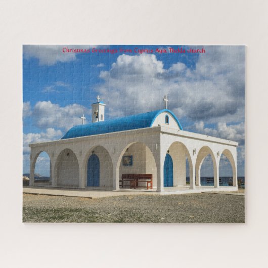Église Chypre Ayia Thekla. Puzzle (Horizontal)