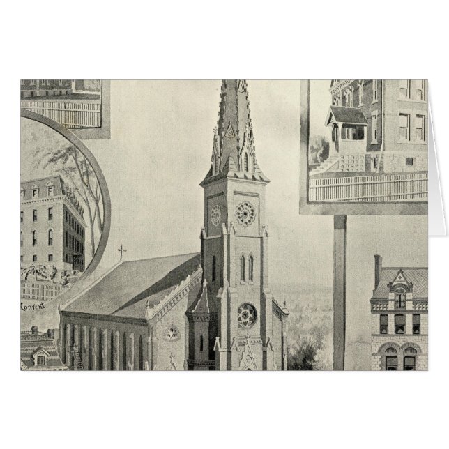 Église de l'Immaculée Conception, Waterbury (Devant horizontal)