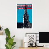 Église de Moscou - Impression de boîte d'allumette (Bureau à domicile)