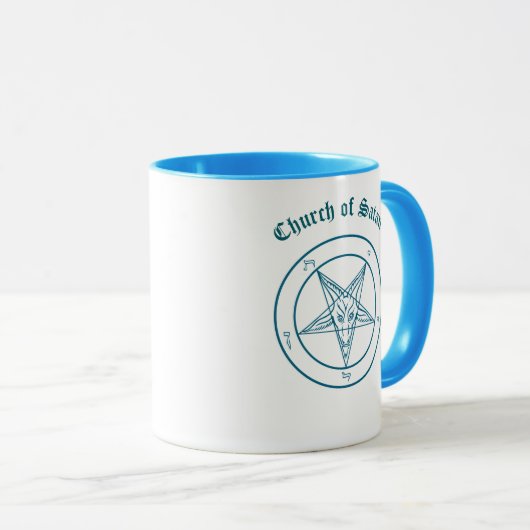 Église de Satan 1966 Mug (Devant droit)