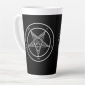 Église de Satan Baphomet Tall 17 oz Latte Mug (Angle gauche)