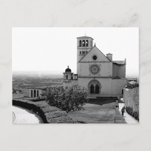 Église de St. François d'Assise, Italie, Carte pos (Devant)