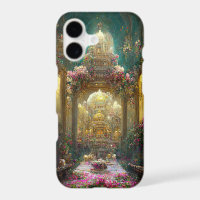 Église des fleurs d'Imaginaire - Coque iphone