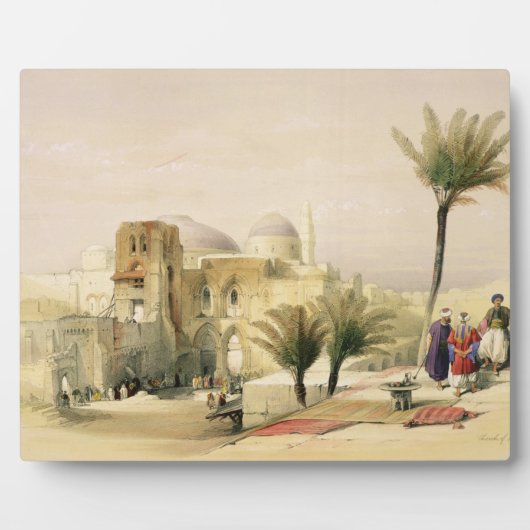 Église du Saint-Sépulcre, Jérusalem, plaque 11 (Devant)