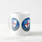 Église épiscopale TriCrest, tasse à café (Devant gauche)