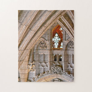Église gothique cathédrale Ottawa. Puzzle