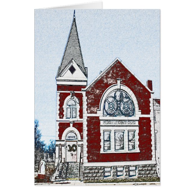 Église méthodiste centrale - Rogers, AR (Devant)