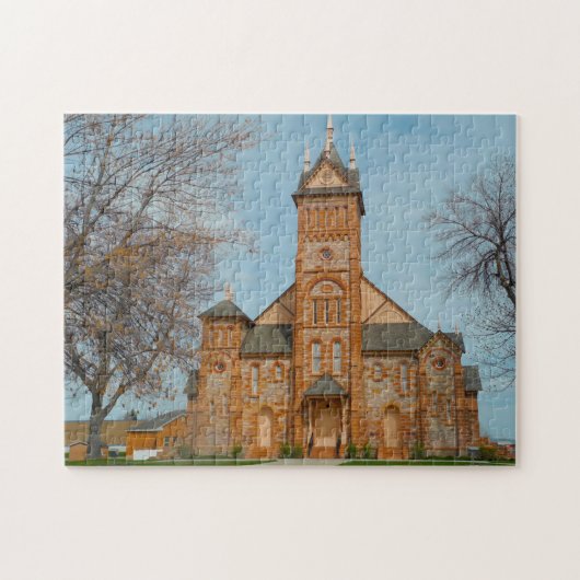 Église mormone Idaho. Puzzle (Horizontal)