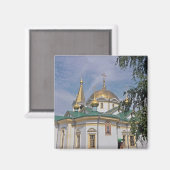 Église orthodoxe russe au Magnet de Russie (Recto/Verso)