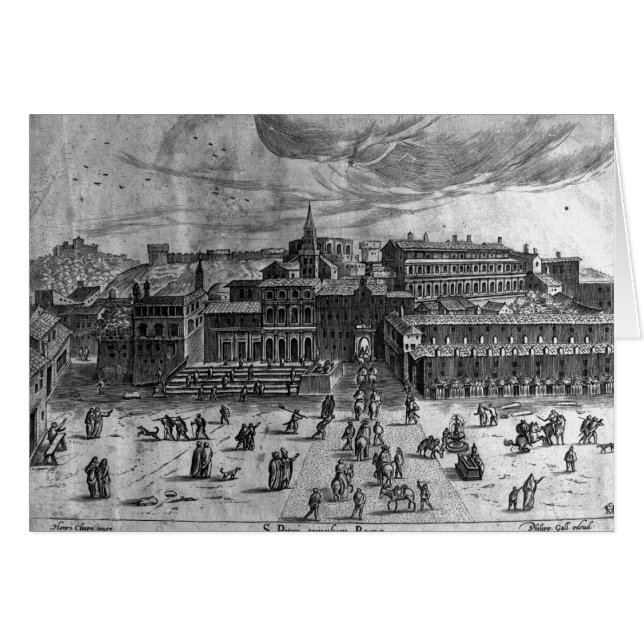 Eglise Saint-Pierre, vue de Rome (Devant horizontal)