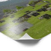 Eglise Stave avec cimetière en Norvège photo (Coin)