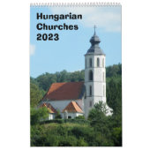 Eglises hongroises Calendrier 2023 (Protection)