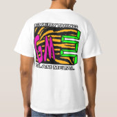 EGM "Meme Warriors" Ltd. White T-Shirt (Achterkant)