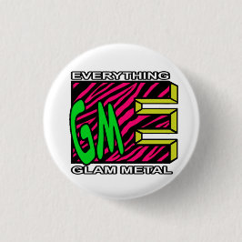 EGM roze tijgerstrepe Logo kleine Button