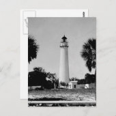 Egmont Key vuurtoren Briefkaart (Voorkant / Achterkant)