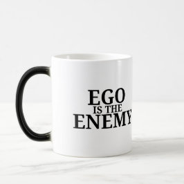 Ego Is The Enemy Minimalist Typewriter Magische Mok