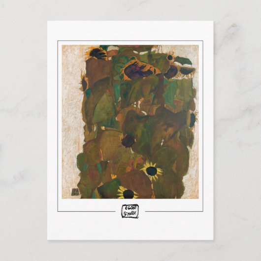Egon Schiele #115 - Carte postale d'art (Devant)