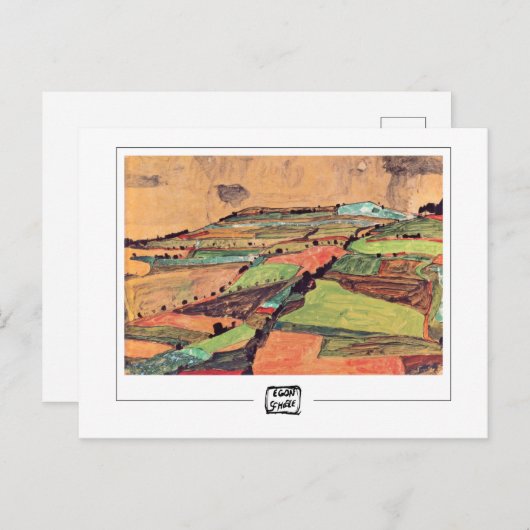 Egon Schiele #11-2 - Carte postale Art (Devant / Derrière)