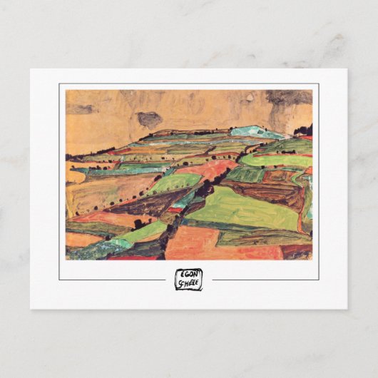 Egon Schiele #11-2 - Carte postale d'art fin (Devant)