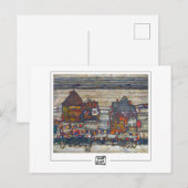 Egon Schiele #13 - Carte postale d'art (Devant / Derrière)
