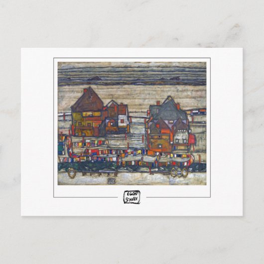 Egon Schiele #13 - Carte postale d'art (Devant)