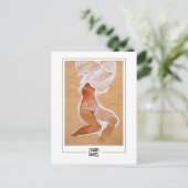 Egon Schiele #14 - Carte postale d'art (Debout devant)
