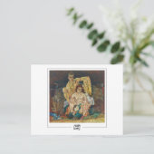 Egon Schiele #17-2 - Carte postale d'art fin (Debout devant)