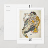 Egon Schiele #234-2 - Carte postale d'art fin (Devant / Derrière)