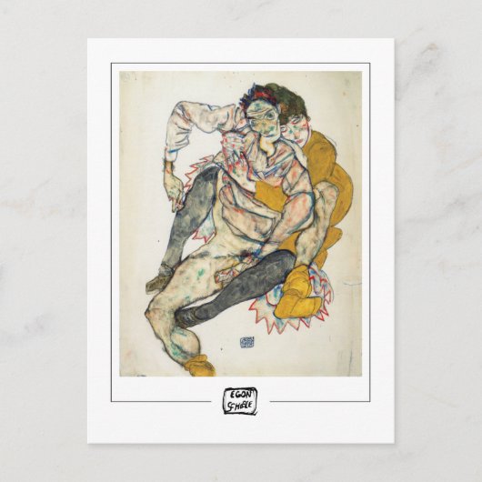 Egon Schiele #234-2 - Carte postale d'art fin (Devant)