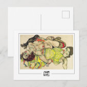 Egon Schiele #234 - Carte postale d'art fin (Devant / Derrière)