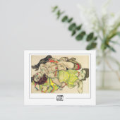 Egon Schiele #234 - Kunstmatig Briefkaart (Staand voorkant)