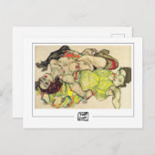 Egon Schiele #234 - Kunstmatig Briefkaart (Voorkant / Achterkant)