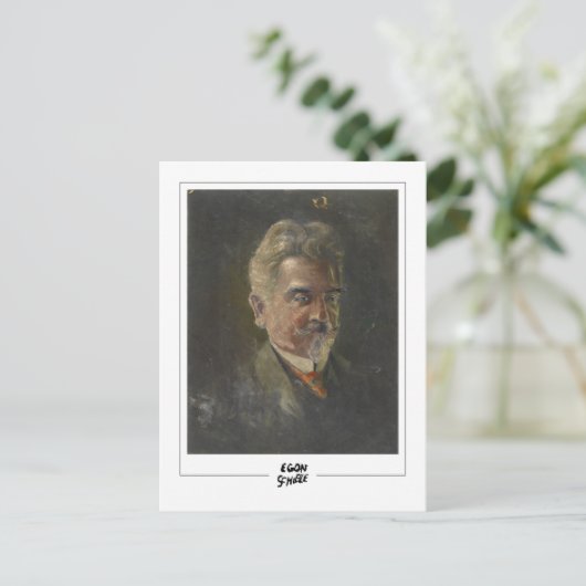 Egon Schiele #254-2 - Beeldende kunst Briefkaart (Staand voorkant)