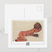 Egon Schiele #269-2 - Carte postale d'art fin (Devant / Derrière)