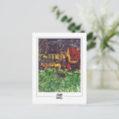 Egon Schiele #2-2 - Carte postale d'art (Debout devant)
