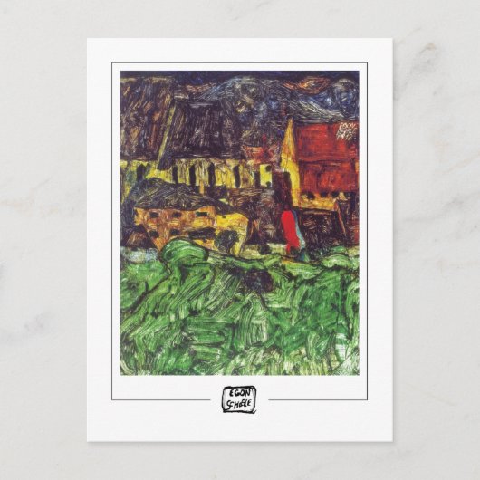 Egon Schiele #2-2 - Carte postale d'art (Devant)