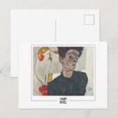 Egon Schiele #49-2 - Carte postale d'art fin (Devant / Derrière)