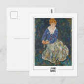 Egon Schiele #4 - Carte postale d'art (Devant / Derrière)