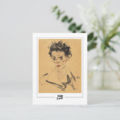 Egon Schiele #620-2 - Kunst Briefkaart (Staand voorkant)