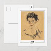 Egon Schiele #620-2 - Kunst Briefkaart (Voorkant / Achterkant)