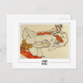 Egon Schiele #6 - Fine Art Briefkaart (Voorkant / Achterkant)