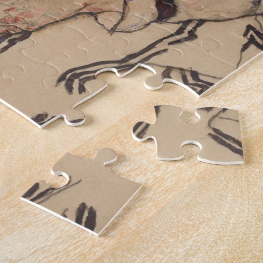 Egon Schiele- Artiest's zuster in de Wet Legpuzzel (Zijkant)